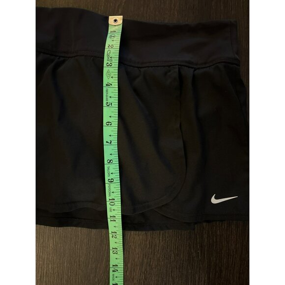 Nike Black Running Skort With Built-In Lining Size L - Picture 5 of 8